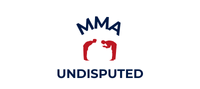 Il logo mostra due artisti marziali che si inchinano con la scritta "MMA Undisputed"